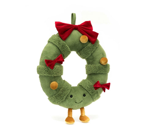 Amuseables Decorated Christmas Wreath