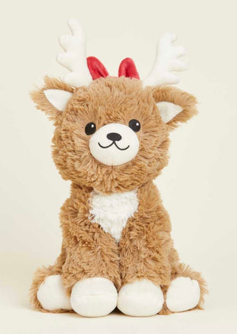 Red Bow Reindeer Warmies