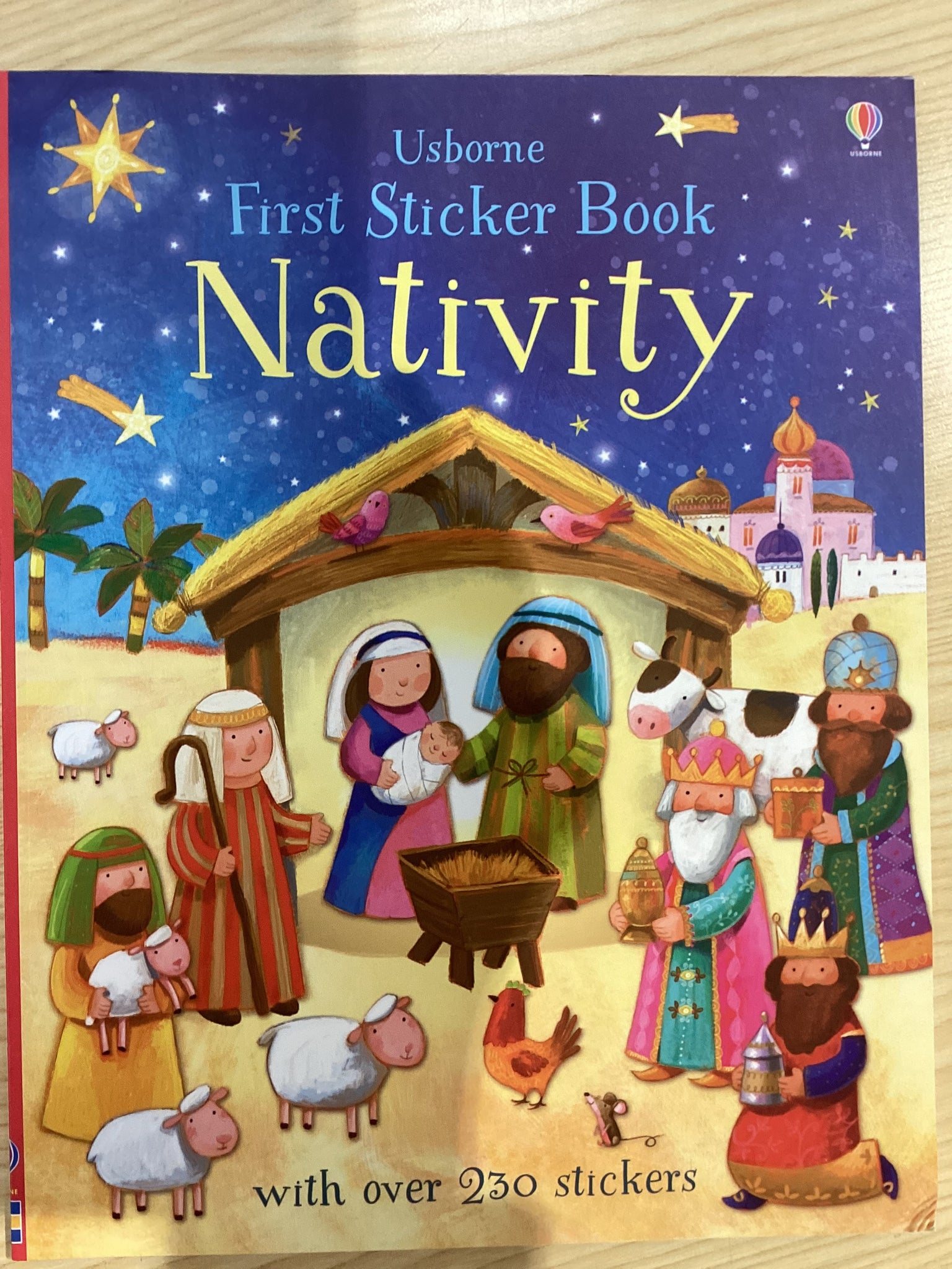 First Sticker Book Nativity