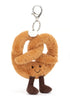 JellyCat Pretzel Bag Charm