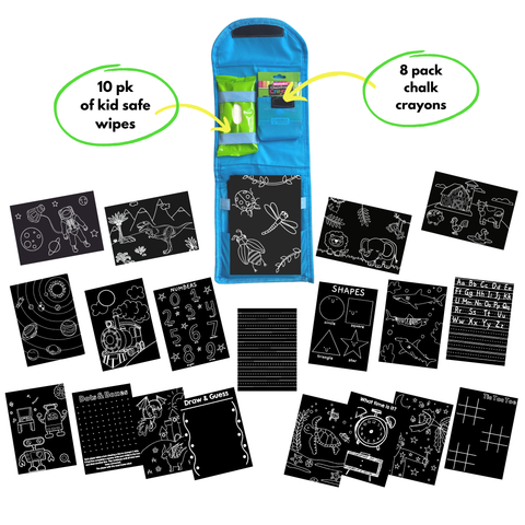 Activity Chalkboard Flash Card Go Set