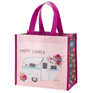 Recycled Medium Gift Bag - Happy Camper