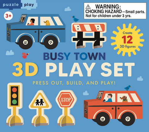 Puzzle Play, Busy Town 3D Play Set