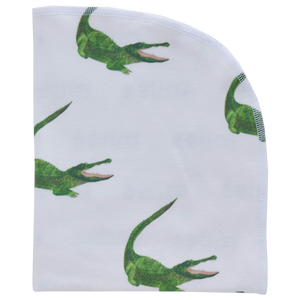 Alligators Organic Blanket - LARGE