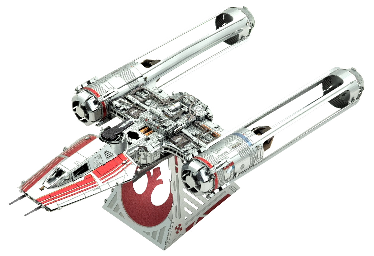 Zorii's Y-Wing Fighter - Rise of Skywalker COLOR Star Wars