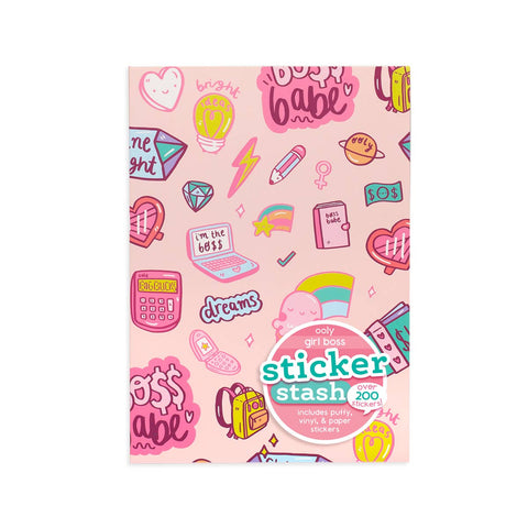 Sticker Stash - Girl Boss