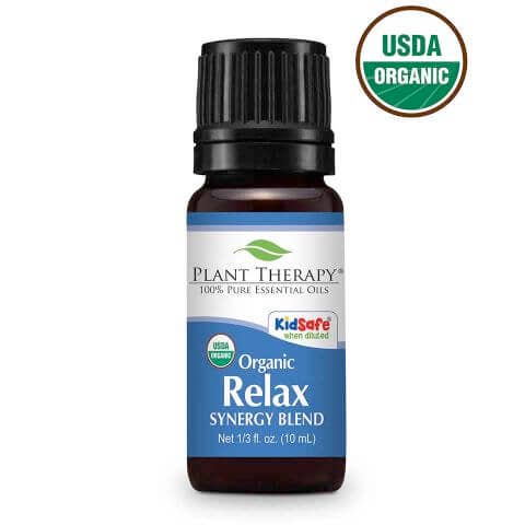 10 ml Relax Synergy Organic Essential Oil