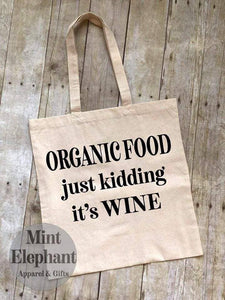Organic Food Tote Bags