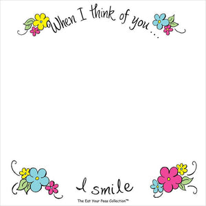 "Smile" Sweet Saying Notepad
