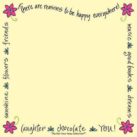 "Happy" Sweet Saying Notepad