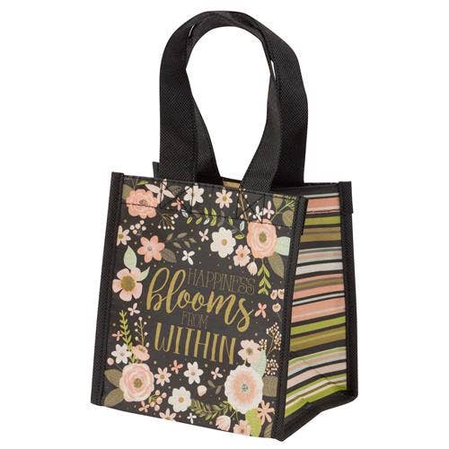Recycled Small Gift Bag - Blooms