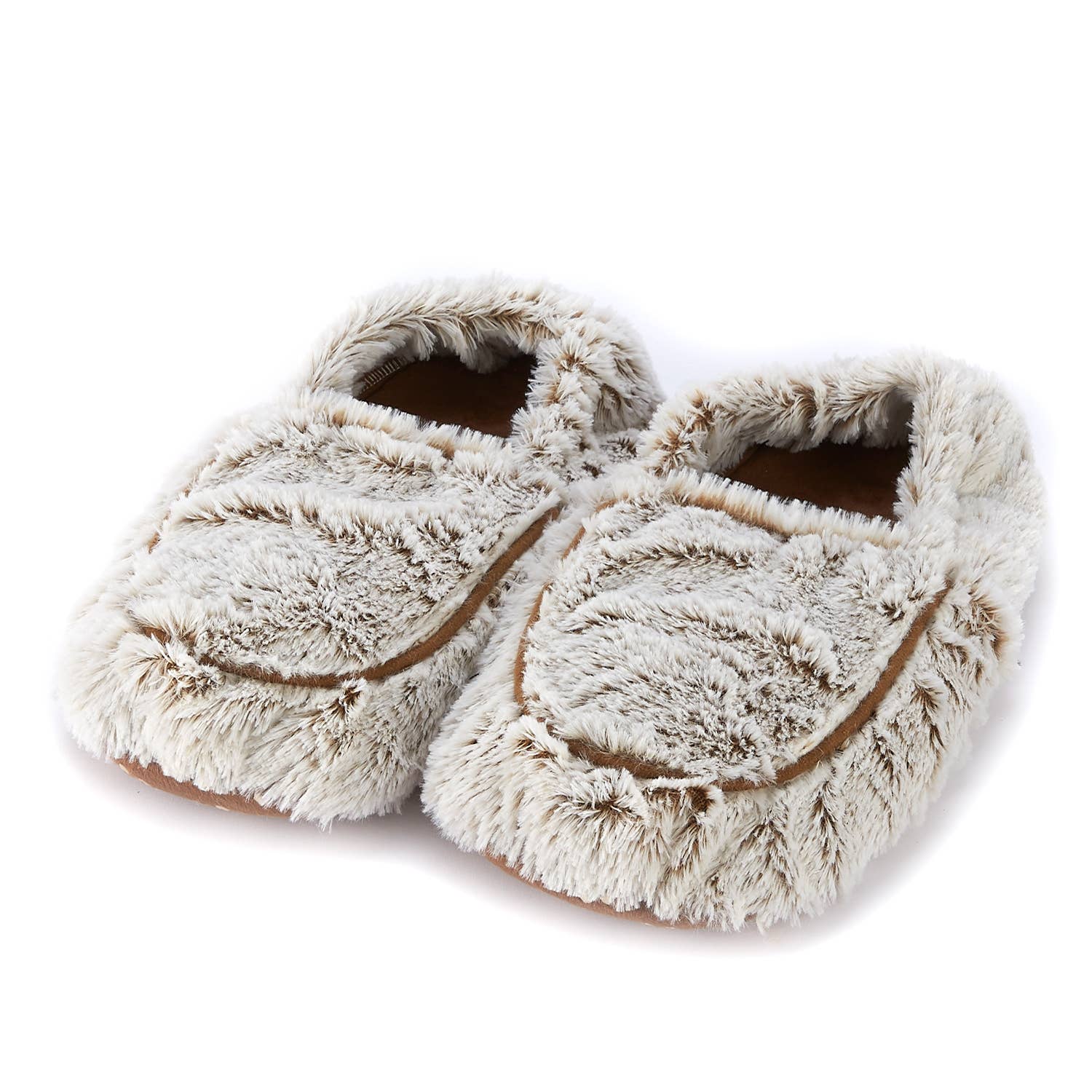 Warmies Slippers - Marshmallow Brown