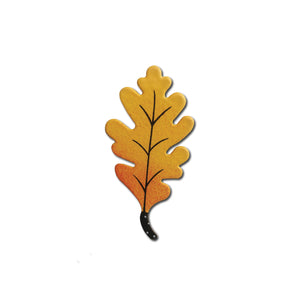 Oak Leaf Open Stock Magnet Yellow