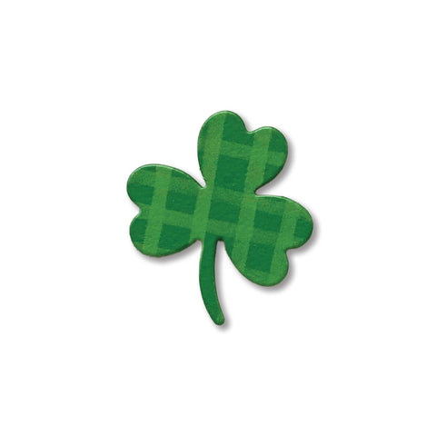 Shamrock Open Stock Magnet Gingham