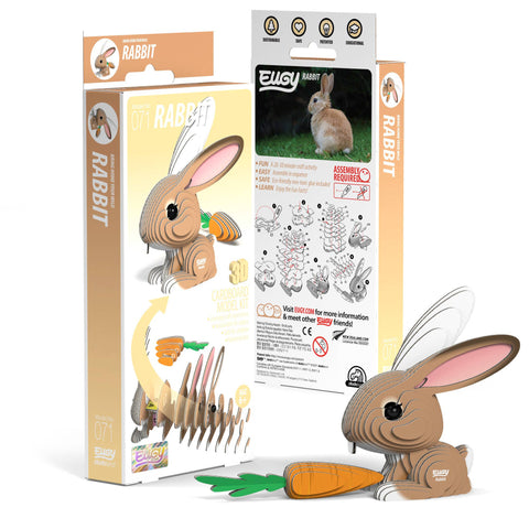 EUGY Rabbit 3D Puzzle