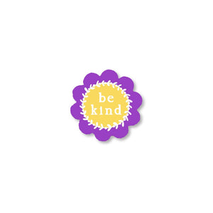 Flower with Be Kind Open Stock Magnet