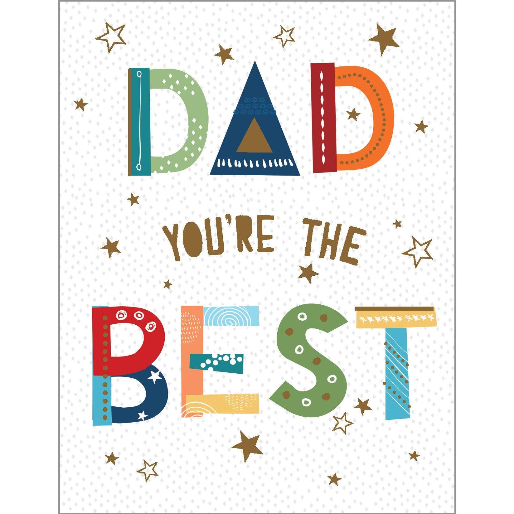 Fathers Day Card - Best Dad
