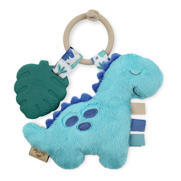 Itzy Pal™ Plush + Teether: Dino