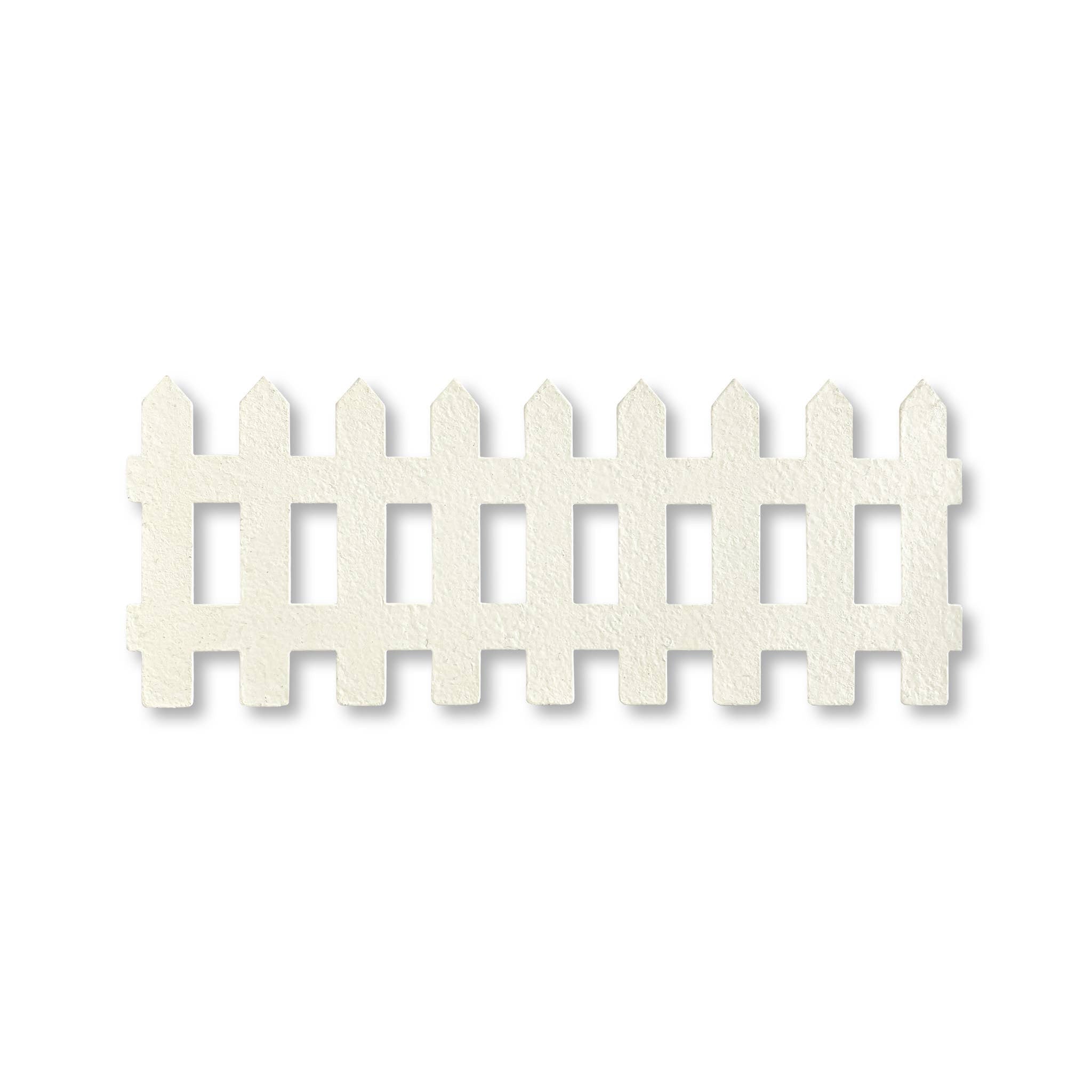 Picket Fence Magnet White, Spring Decor