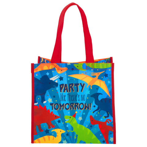 Medium Recycled Gift Bag - Dinosaur