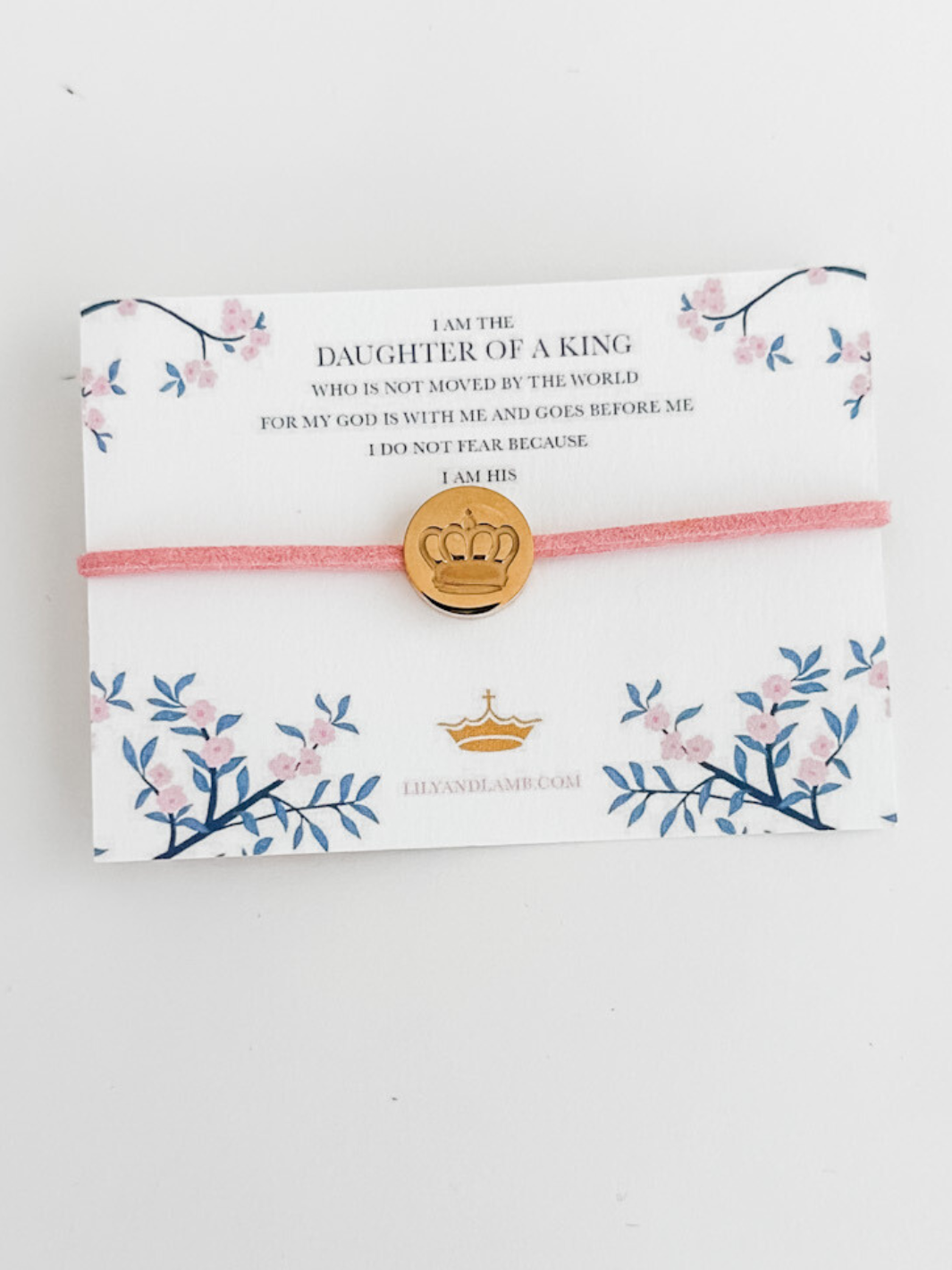 Daughter of the King Bracelet (Pink)