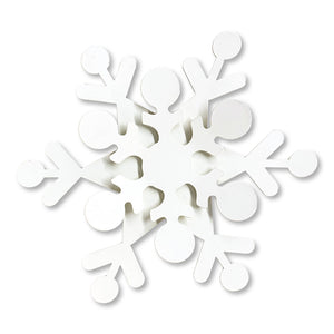 Snowflake Magnetic Art Pop