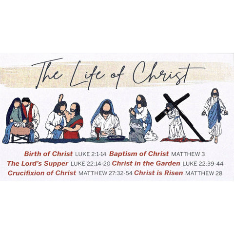 Magnet The Life Of Christ 5x2.75