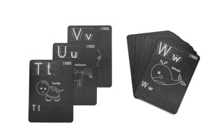 Chalkboard Alphabet Card Bag