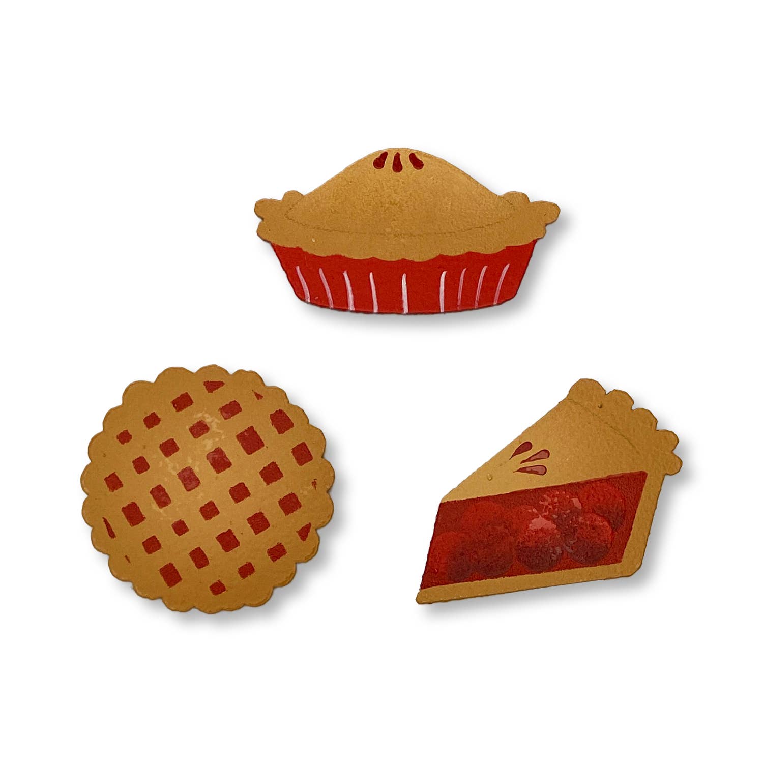 Pie Magnets S/3