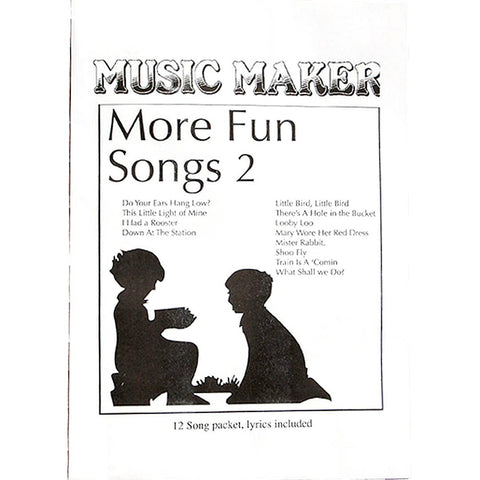 More Fun Songs #2 accessory music for the Music Maker