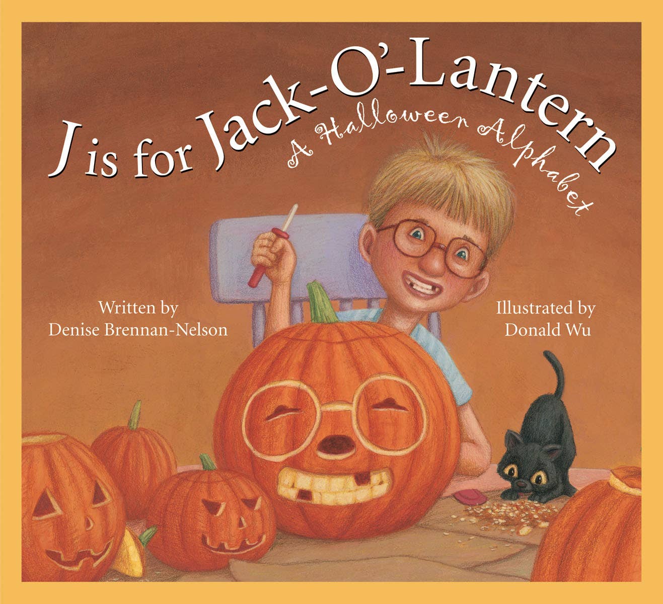 J is for Jack-O-Lantern: A Halloween Alphabet