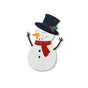 Cheery Snowman Magnet