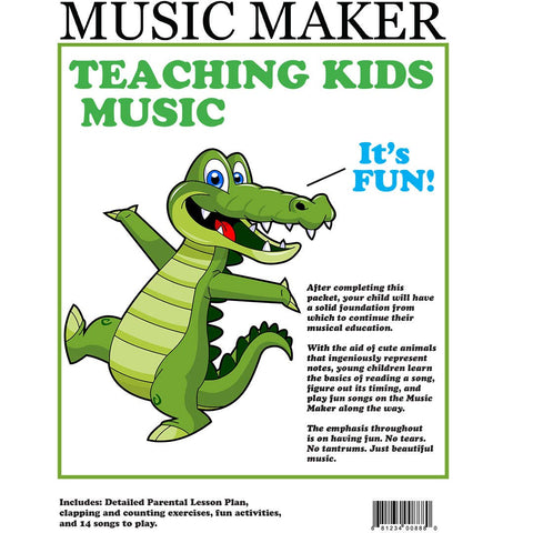 Teaching Kids Music accessory packet for the Music Maker
