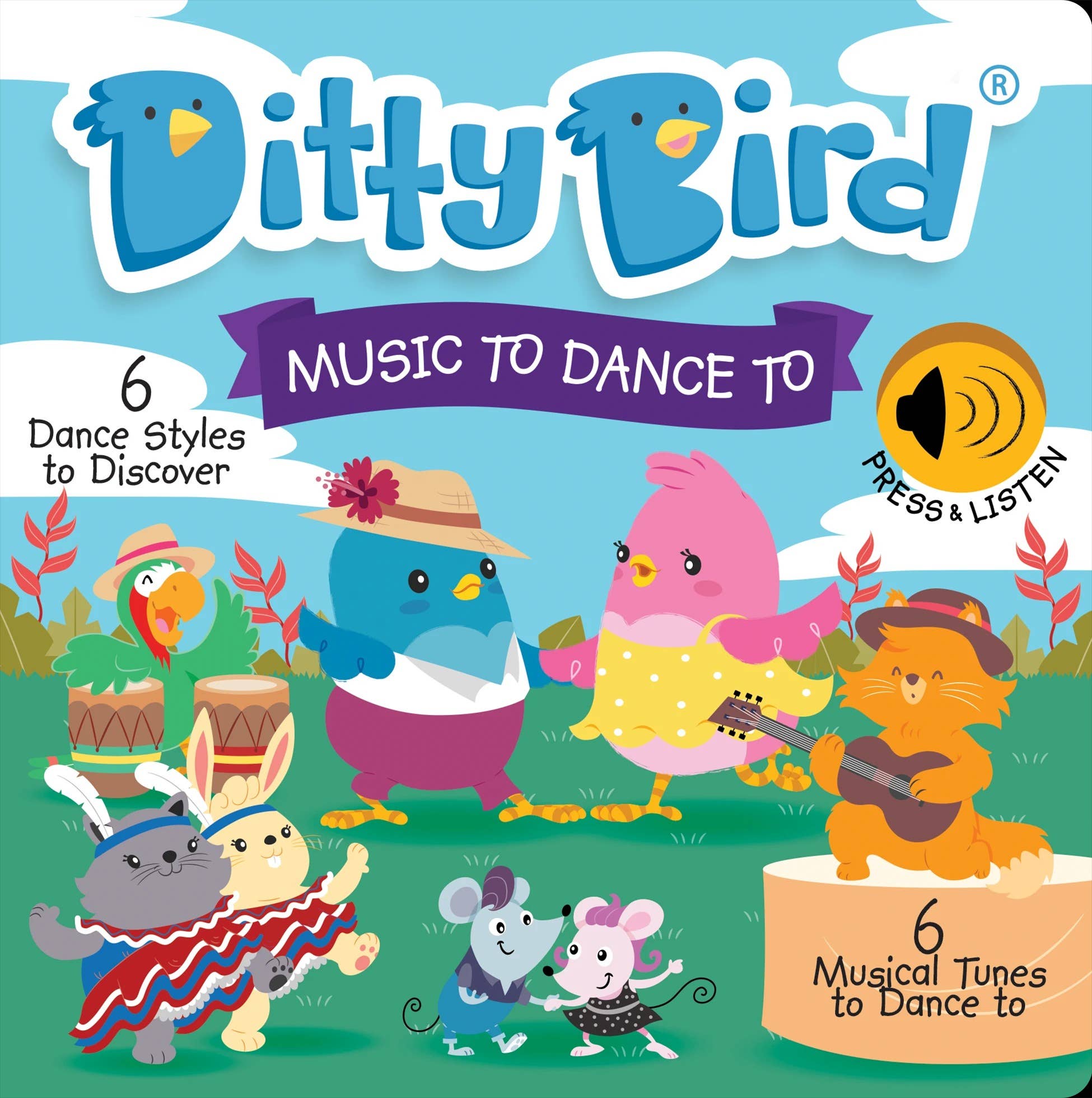 Ditty Bird Baby Book Kids dance songs: Music To Dance To