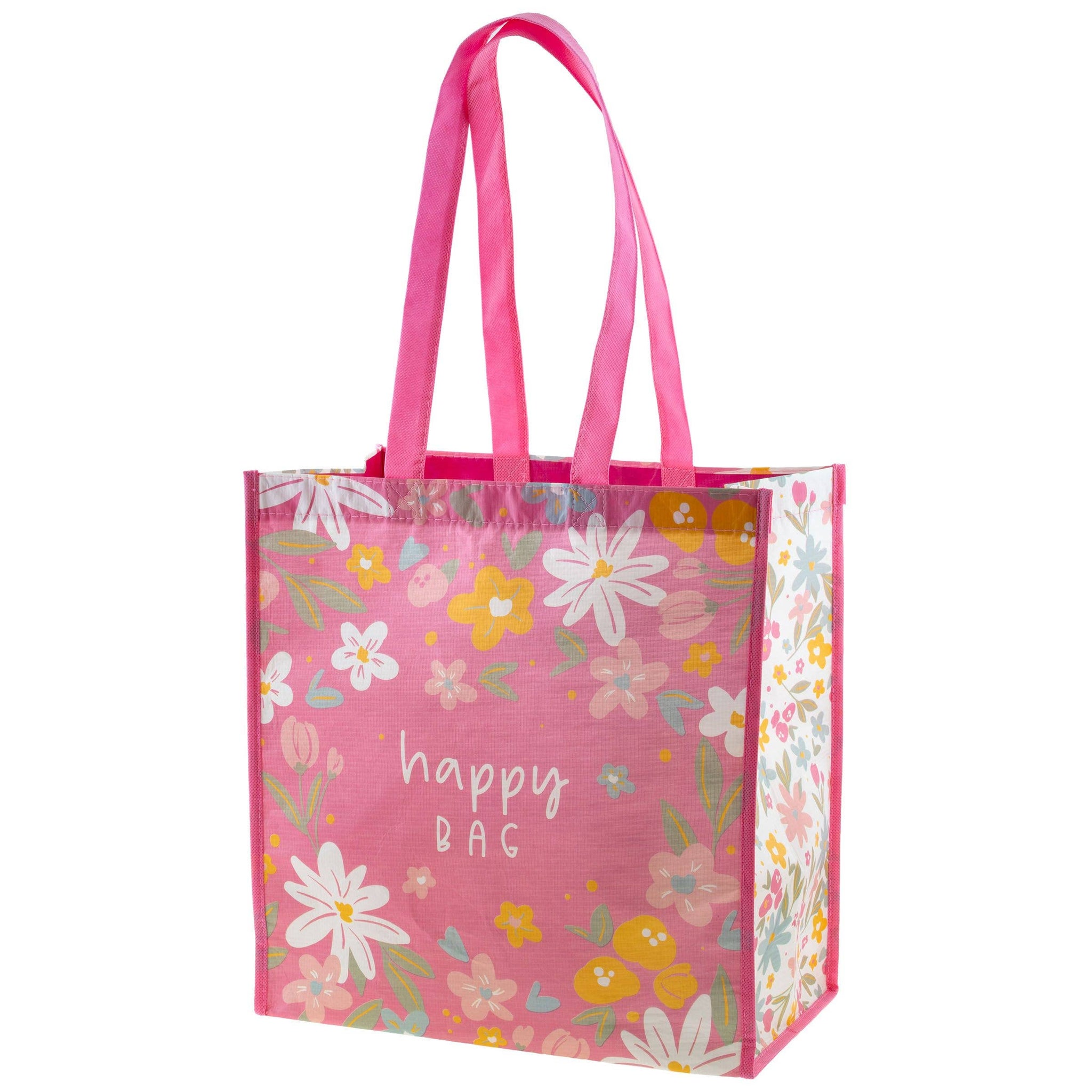 Recycled Large Gift Bag - Happy Bag