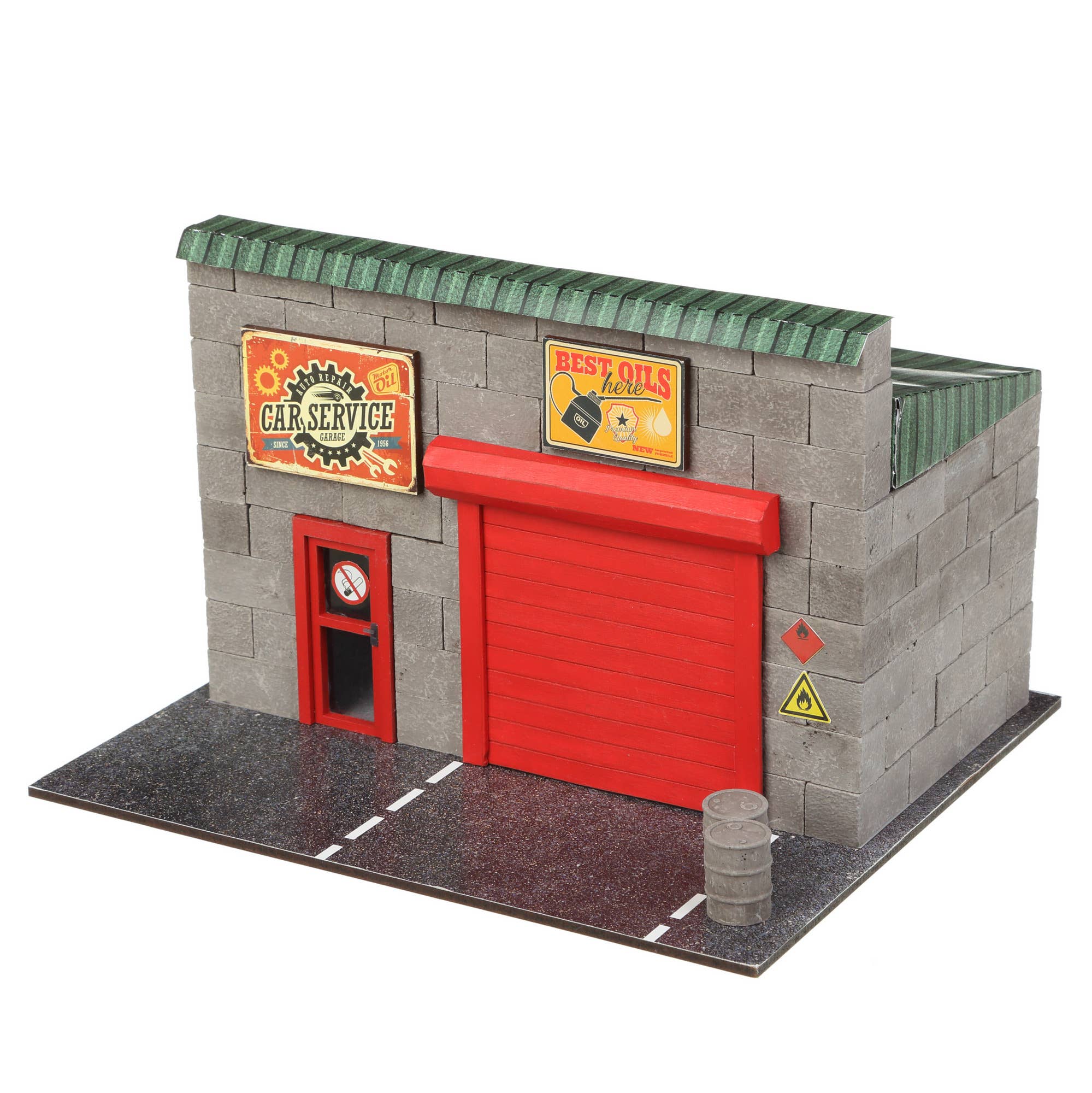 Mini Bricks Construction Set - Car Service