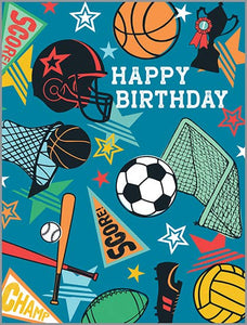 Birthday Card - Sports