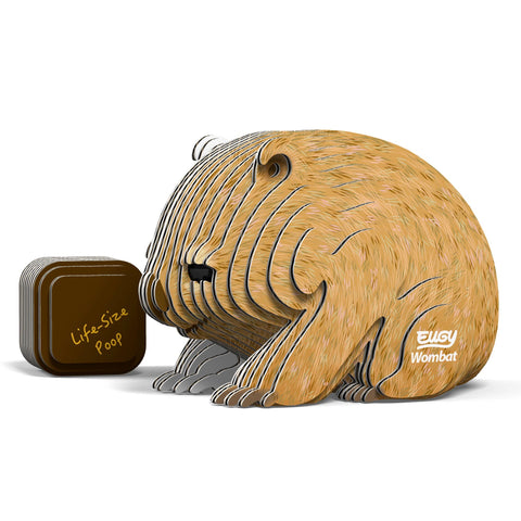 EUGY Wombat 3D Puzzle