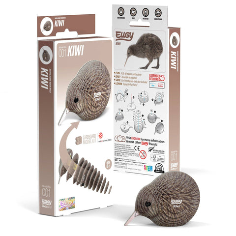 EUGY Kiwi 3D Puzzle