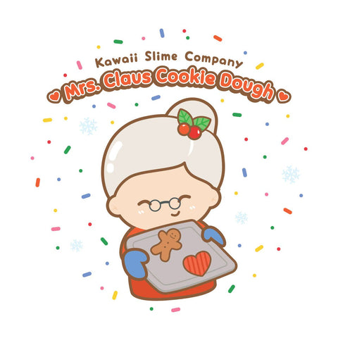 Mrs. Claus' Cookie Dough Clay-Dough Slime