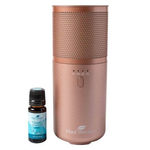 Rose Gold Portable Diffuser w/Travel Pack