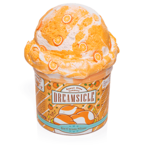 Dreamsicle Scented Ice Cream Pint Slime
