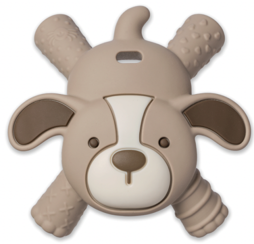 Ritzy Teether™ Baby Molar Teether: Puppy