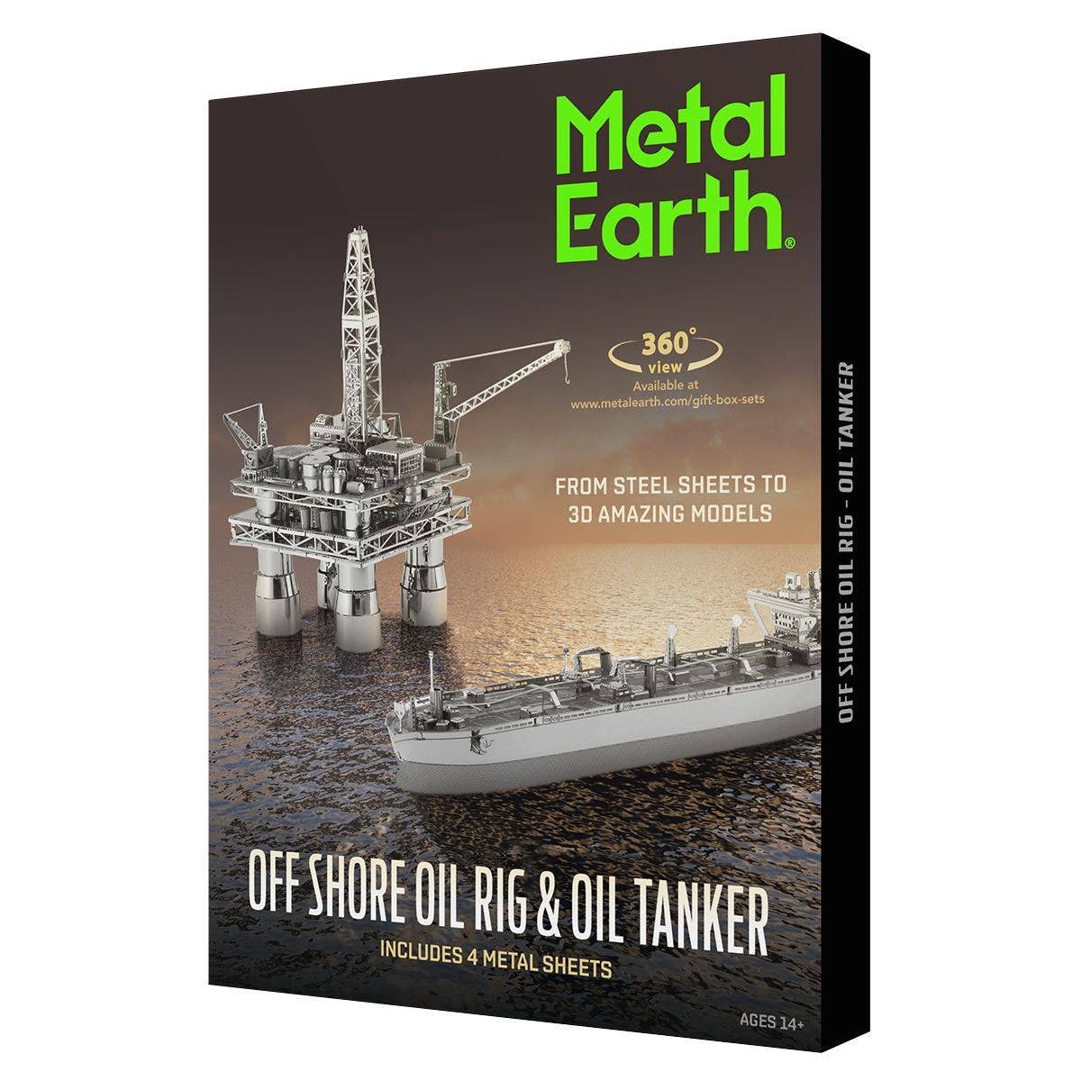 Offshore Oil Rig & Oil Tanker Box Gift Set