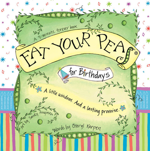 Eat Your Peas for Birthdays - Gift Book