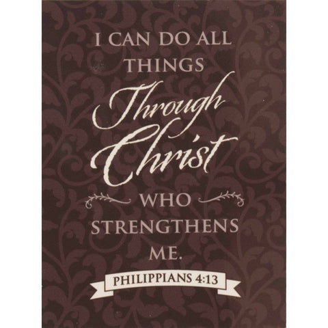 MAGNET I CAN DO ALL THINGS PHIL.4:13