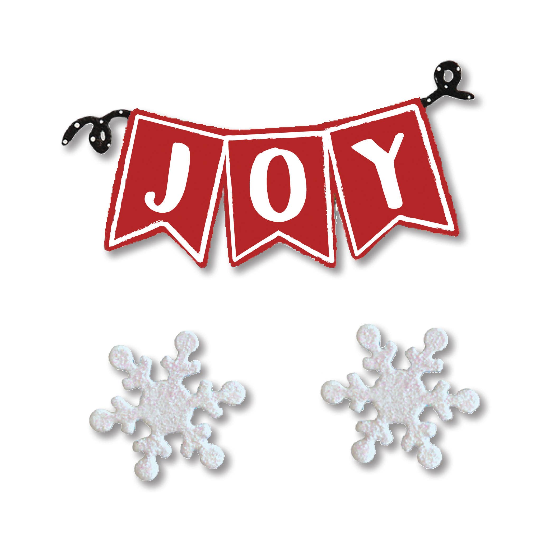 Joy Banner w/ Snowflake Magnets S/3