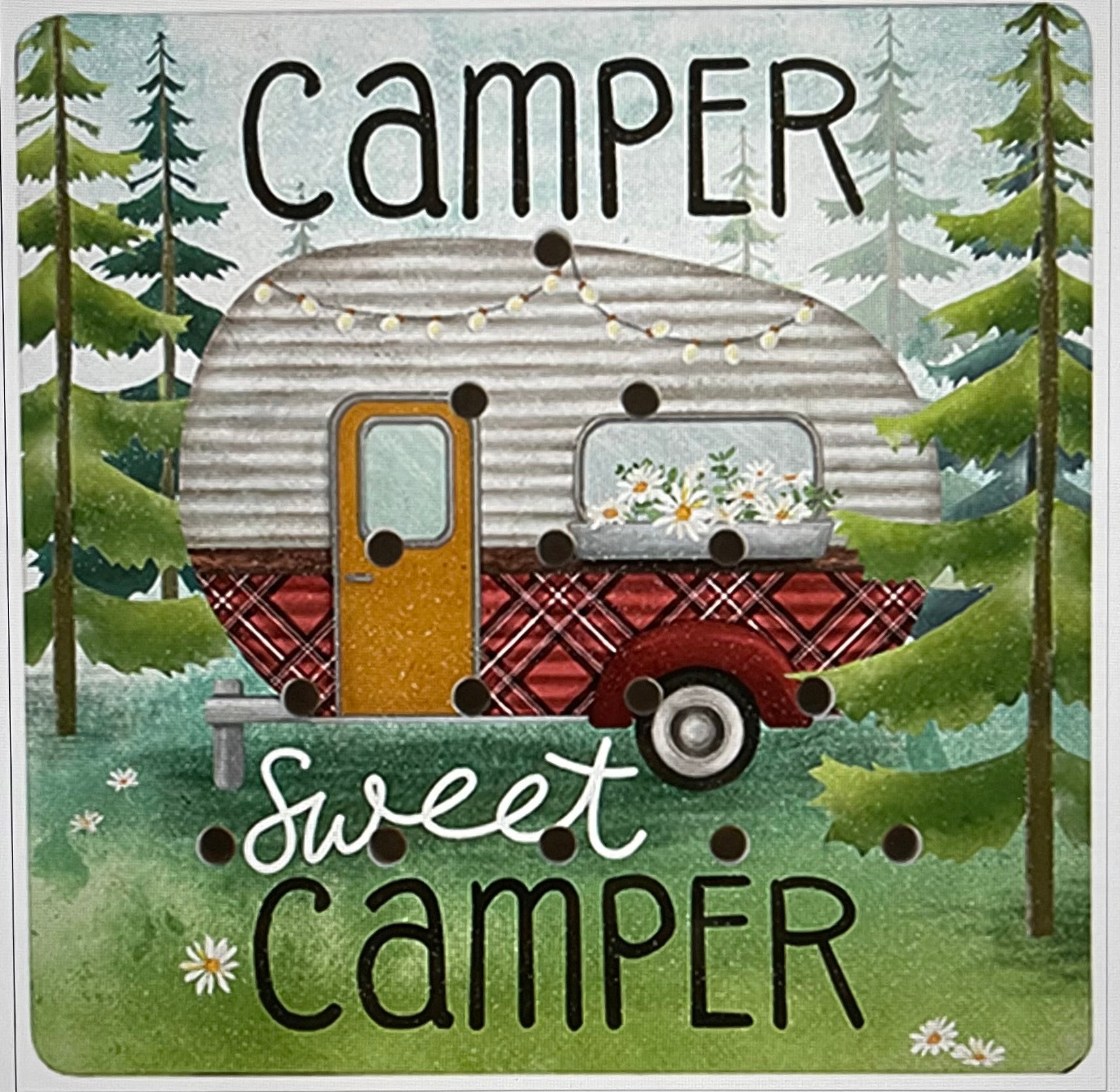"Camper" Peg Game