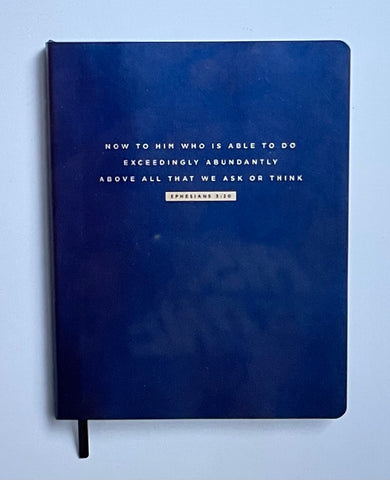 Above All - Navy Flexcase Journal