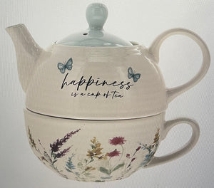 Happiness - Tea for One (14.5 oz Teapot & 10 oz Cup)